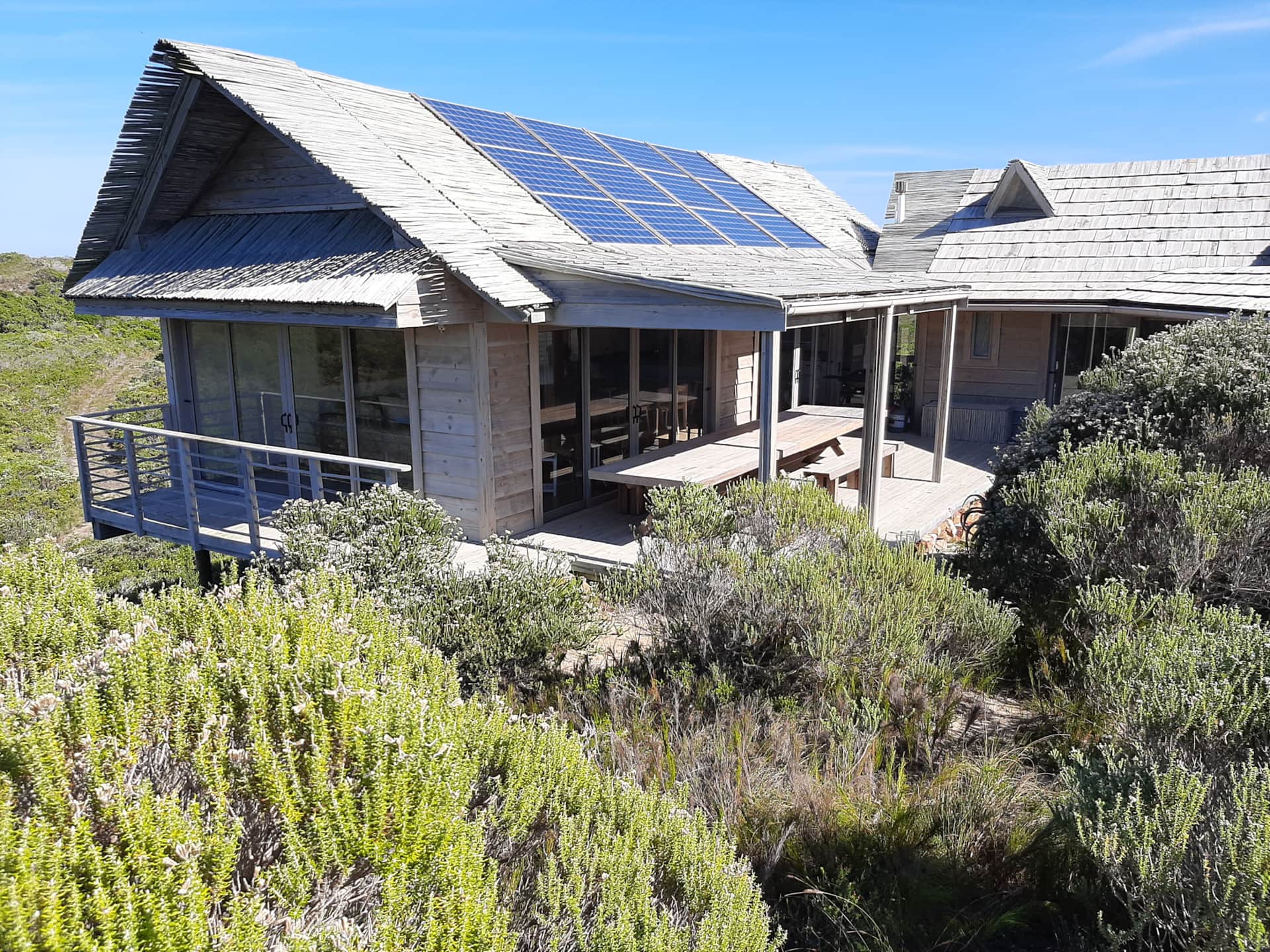 Driftwoods - house in a private nature reserve near Paradise Beach